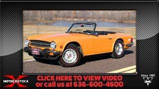 1976 Triumph TR6 || SOLD