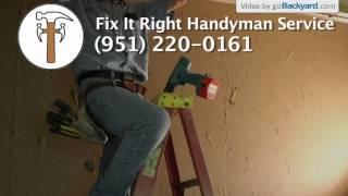 Fix It Right Handyman Service