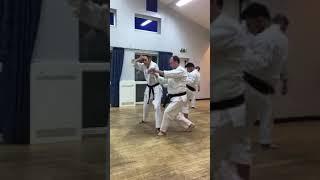 Tanto Dori Ipponme Wado Ryu Karate Shihan Dave Honey 7th Dan Ohku Kai