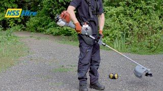 How to use a Petrol Strimmer