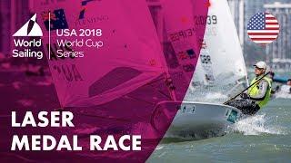 Full Laser Medal Race - Sailing's World Cup Series | Miami, USA 2018