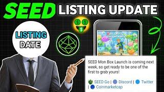 Seed Airdrop Listing Update – BIG News & Latest Updates!