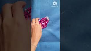 How to make Beads Table Mat / Table Mat making with beads / Home decoration #shorts #youtubeshorts