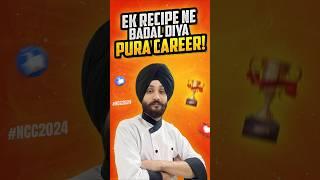 Journey of Chef Sehajdeep Singh NCC 2024 #discipline #dedication | #ytshorts #youtube #successstory