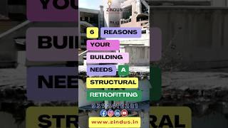 6 reasons your building need a structural retrofitting |zindusinfra |building repair expert #repair