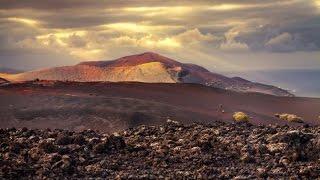 Mount Timanfaya Volcano in Lanzarote, Canary Islands, Spain Full HD Visit