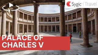 360 video: Palace of Charles V - Upstairs, Granada, Spain