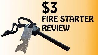 How to use a Fire starter | Survival gear