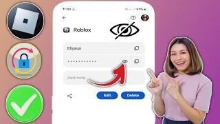 How To See Your Roblox Password  2025 | See Roblox Login Password if you forgot it