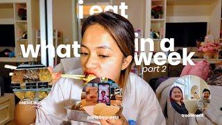 WHAT I EAT IN A WEEK PART #2