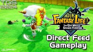 Fantasy Life i: The Girl Who Steals Time | TGS 2024 Switch Gameplay