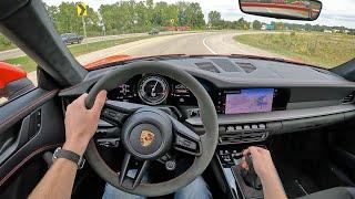 2022 Porsche 911 GT3 - POV Test Drive (Binaural Audio)