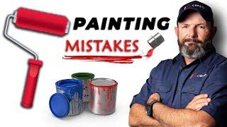 7 Common  WALL PAINTING MISTAKES ||  Don't do this!