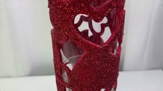 $5 GLAM DECOR DIY | HEARTS OF FIRE VALENTINES DAY DIY   | HIGH END DECOR DIY