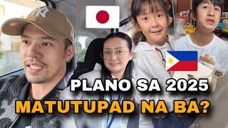 PLANO SA 2025 , MALAPIT NA MATUPAD | Buhay sa Japan