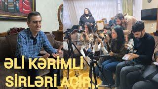 Hakimiyyət təkcə onun özü ilə mübarizə aparmır... Əli Kərimli evində mətbuat konfransı keçirdi