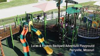 Lucas & Friends Backyard Adventure Playground by Unlimited Play and Little Tikes Commercial