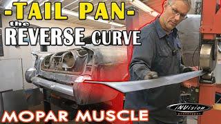 Making a New Tail Panel - Wheeling a Reverse Curve - 1956 Chrysler Windsor Muscle Car