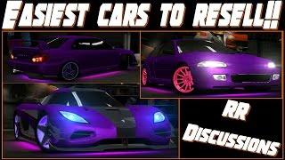 EASIEST CARS TO SELL!! | Racing Rivals Discussions