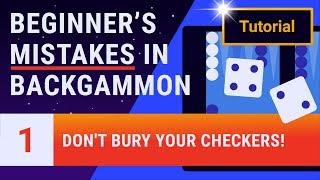 Beginner's Mistakes in Backgammon - Lesson 1 of 12