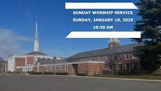 SUNDAY WORSHIP SERVICE | 01/19/25 | Rev. Monica DaCosta |