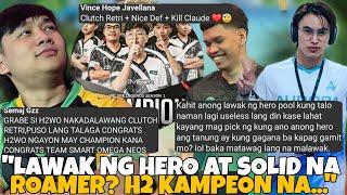 H2WO PRIME IS BACK! NAG KAMPEON AGAD? PINAKA MALAKAS NA ROAMER NA MAY MALAWAK NA HERO KILALANIN?!