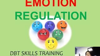 DBT Skills - Emotion Regulation 1