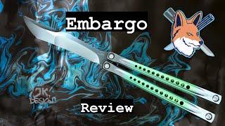 JK Design Embargo Balisong Review!