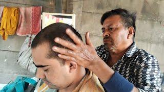 Street head massage @Just $1 I Indians ASMR I