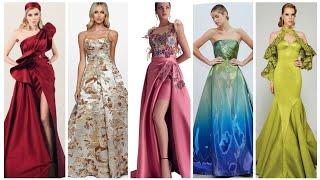 High fashionEvening dresses for women/Evening dress short and long gown/Fancy new dress design 2024