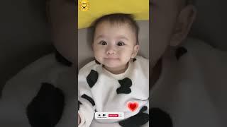 Cute Baby laughing /Cute Kids Funny Moments Short/HappySmile/  #funnybaby #cutebaby #cats #funnycats