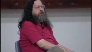 Richard Stallman Eats Something From His Foot