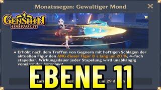 Genshin Impact - Ebene 11 Raum 1-3 mit 4 Sterne Figuren = 9 Sterne!, November 2024