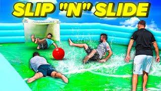 SLIP "N" SLIDE FOTBAL CHALLENGE ! *CATERINCA MAXIMA*