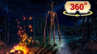 360 / VR Siren Head Encounter in the Death Scream Forest - Horror Short Film