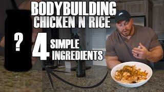 TASTY CHICKEN & RICE MEAL | BODYBUILDING MEAL PREP WITH IFBB PRO BODYBUILDER JUSTIN SHIER