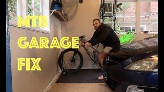 DIY GARAGE MAKEOVER - Budget MTB Garage pt. 1