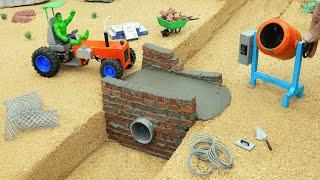 DIY Mini Tractor Mini Bridge Building Science Project water system @DIYMachinery | @sanocreator