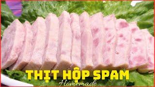 HOMEMADE SPAM- THỊT HỘP SPAM cách làm tại nhà cực đơn giản, thơm ngon và KHÔNG BỊ MẶN