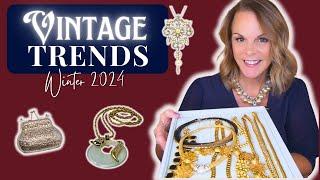 FALLING FOR 2024's HOTTEST Fashion Trends in Vintage Jewelry!