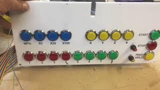 Arduino Cnc control. Panel