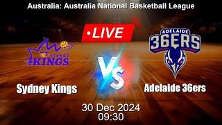  LIVE: Sydney Kings vs Adelaide 36ers - Live Basketball Score