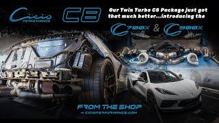 Cicio Performance Twin Turbo C8 Corvette X Package Announcement + Sound Comparison!