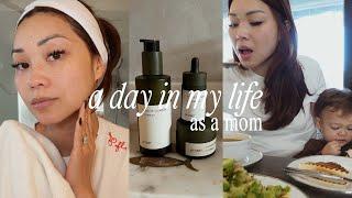 a day in my life | prose skincare, solo parenting, pregnant + a toddler