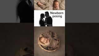 Newborn posing