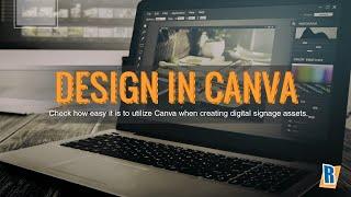 How to use Canva with Digital Signage