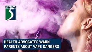 Health advocates warn parents about vape dangers