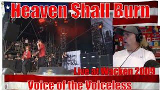 Heaven Shall Burn - Voice of the Voiceless [Live at Wacken 2009 - HD DVD] - REACTION