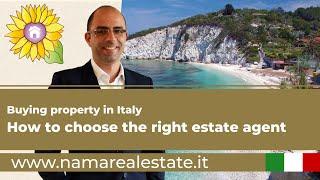 Buying a property in Italy - How to choose the right estate agent