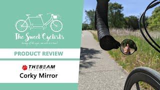 A compact bike mirror for road bikes - The Beam Corky Bike Foldable Rear View Mirror Review